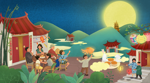 中秋節(jié)的說(shuō)說(shuō)，關(guān)于中秋節(jié)的句子